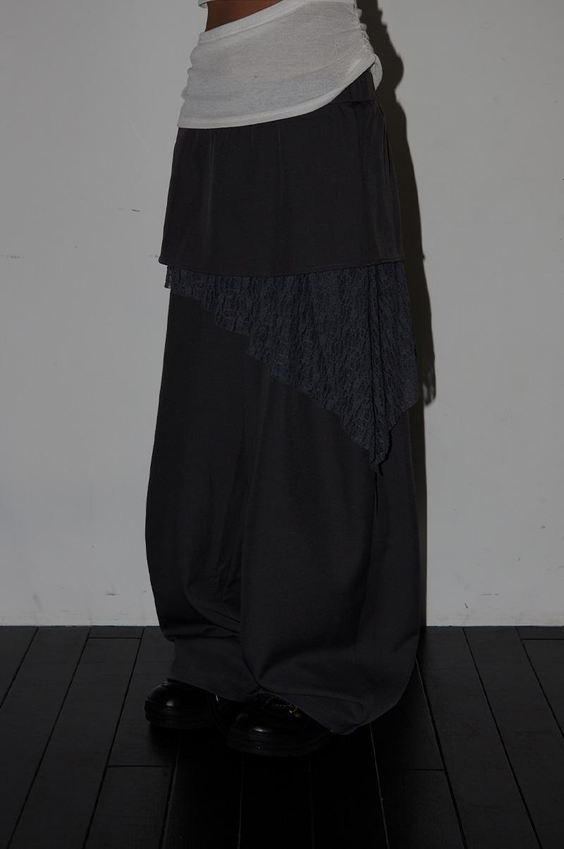 LACEY LAYERED SKIRT PANTS