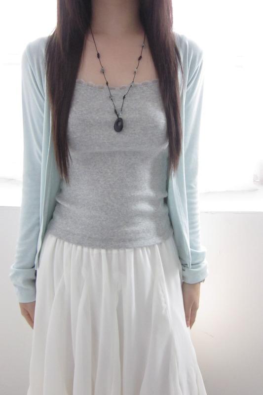 slender open cardigan (3color)