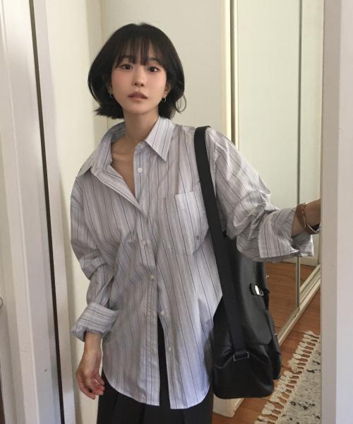 [쁨이착용] CLASSIC OVERSIZED SHIRT_4COLORS