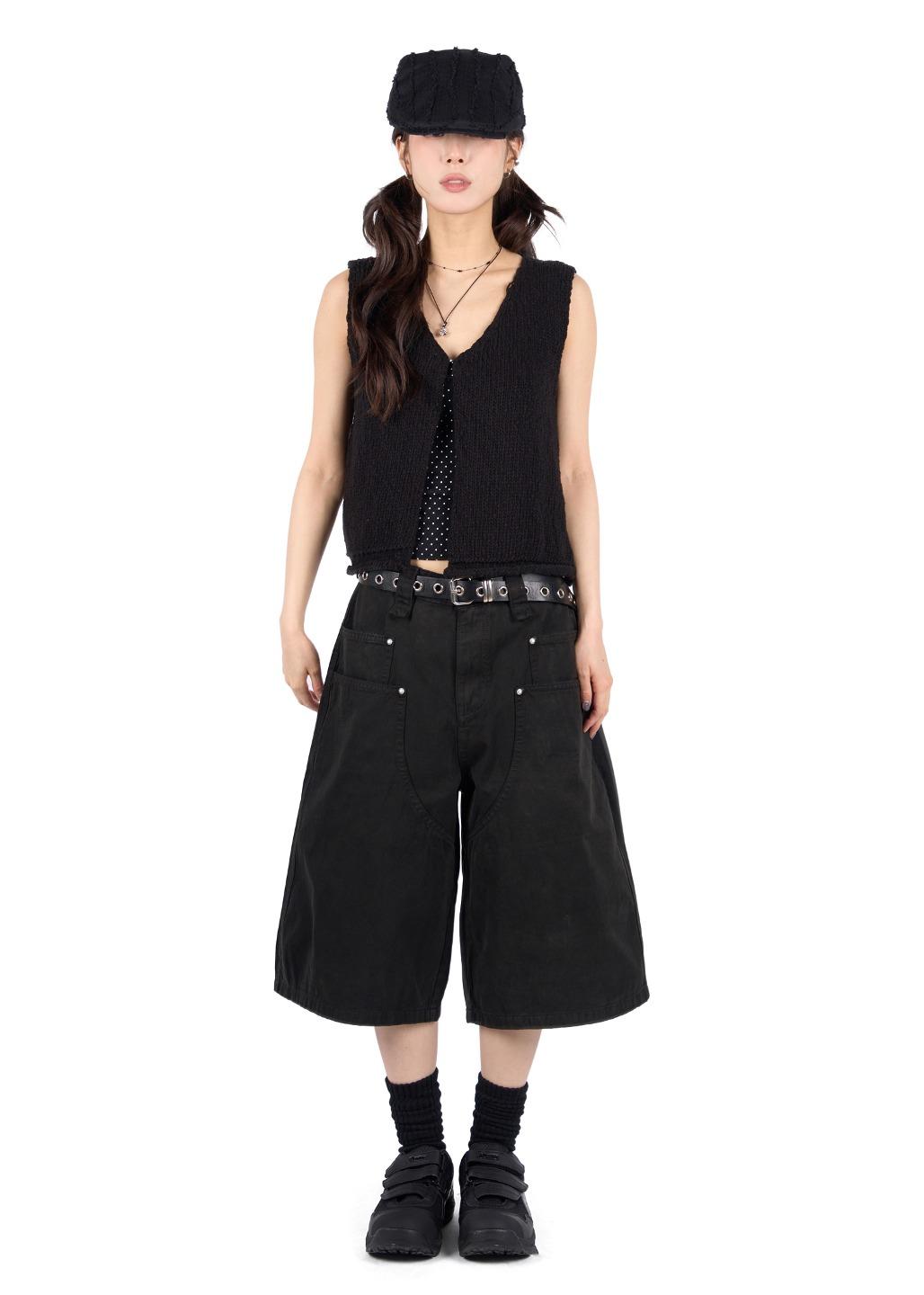 DOUBLE DYEING BERMUDA PANTS*2주 소요*
