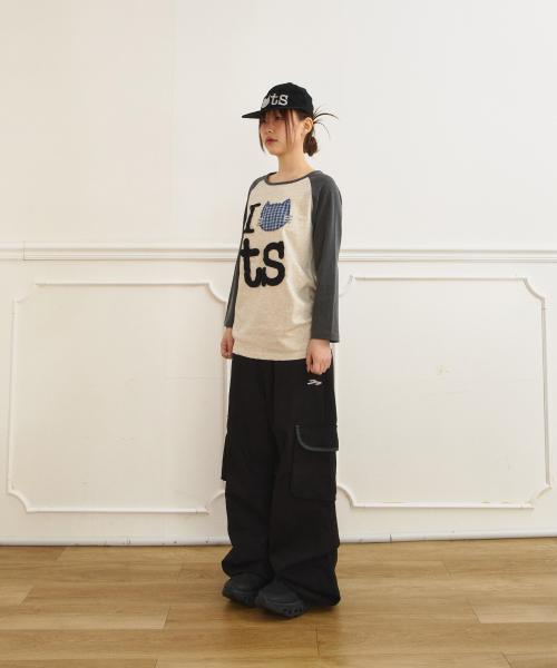 주영X탄산 고양이 롱슬리브 아이보리