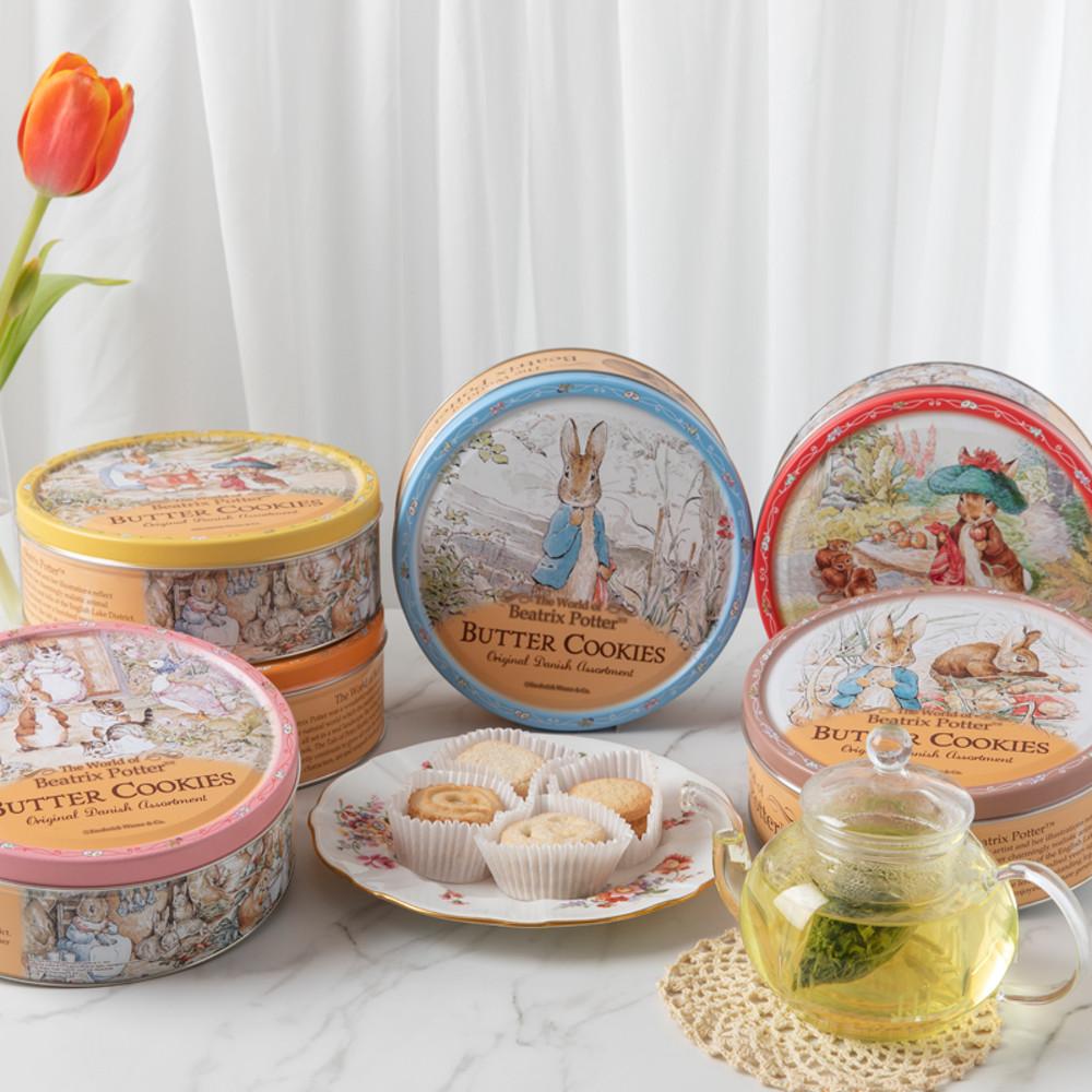 피터래빗 데니쉬 버터쿠키 틴케이스 454g 유치원 어린이집 어린이날 과자 선물세트