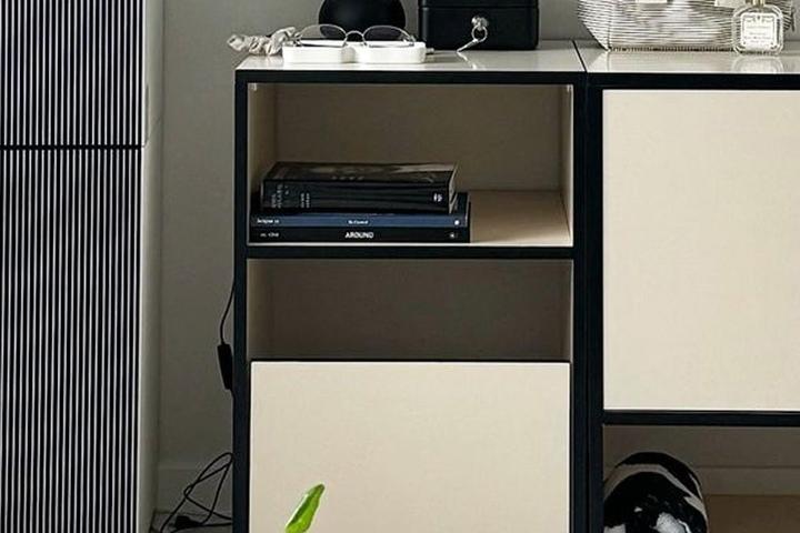 버터컬러 LPM 네스트 블랙 엣지 수납장 C타입