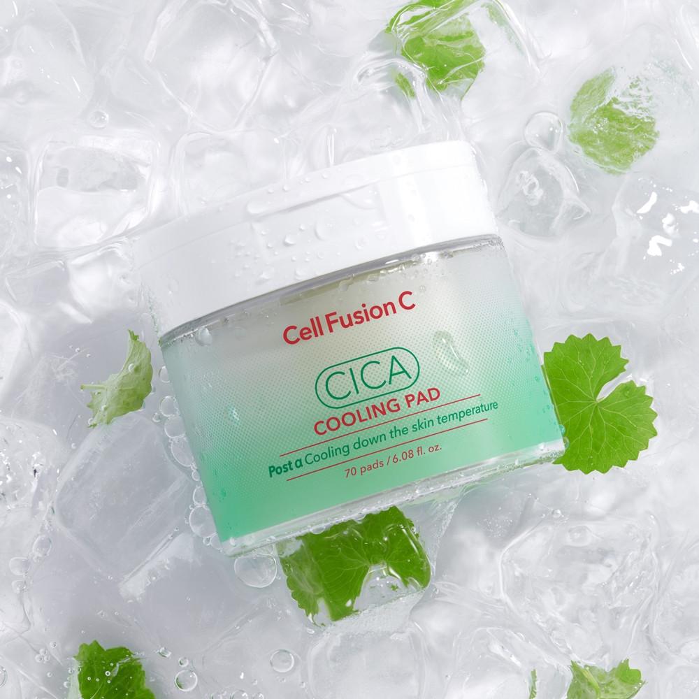 [카밍다운크림15ml] 셀퓨전씨 포스트알파 시카 쿨링 패드 70매 : 셀퓨전씨