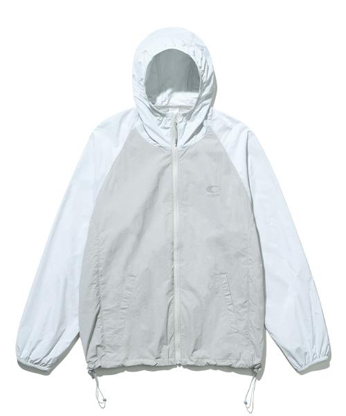 디비전 후드 윈드 자켓 (그레이)