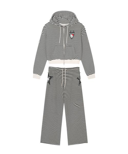 MEOWSFITS Hoodie Pants Set Black