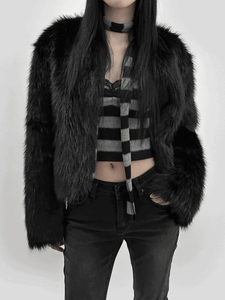 르나 퍼 자켓 (2color)