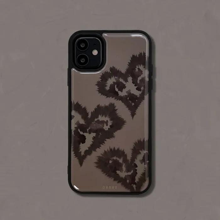 [+아이폰17] Leopard Heart Phone case (에폭시/글라스/맥세이프글라스)