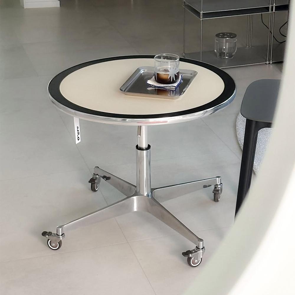 오그레 톤톤 라운드 휠 소파 테이블