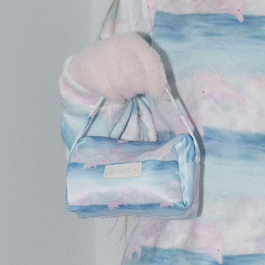 pink dolphin hand pouch bag (핸드파우치백)