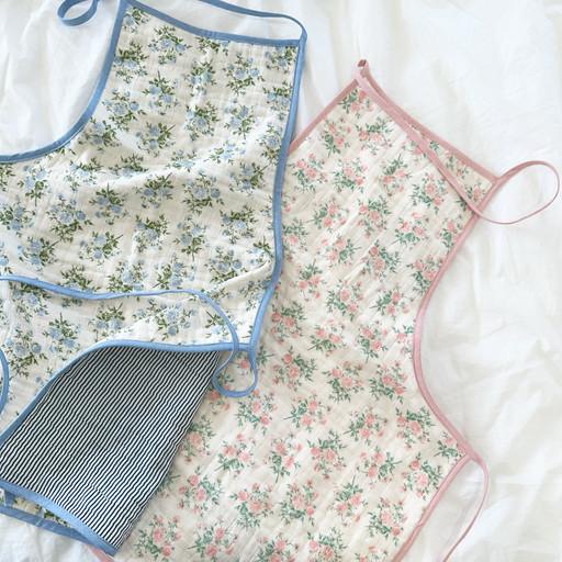 양면 쁘띠 플라워 미니 앞치마