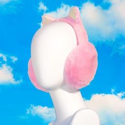 [키치/양산형] 솜사탕 고양이 귀도리 (오타쿠,페어리계,하라주,하이틴룩,공주풍,키덜트, 스팽글,파티,연말,선물,코스프레,헤드셋,귀마개)