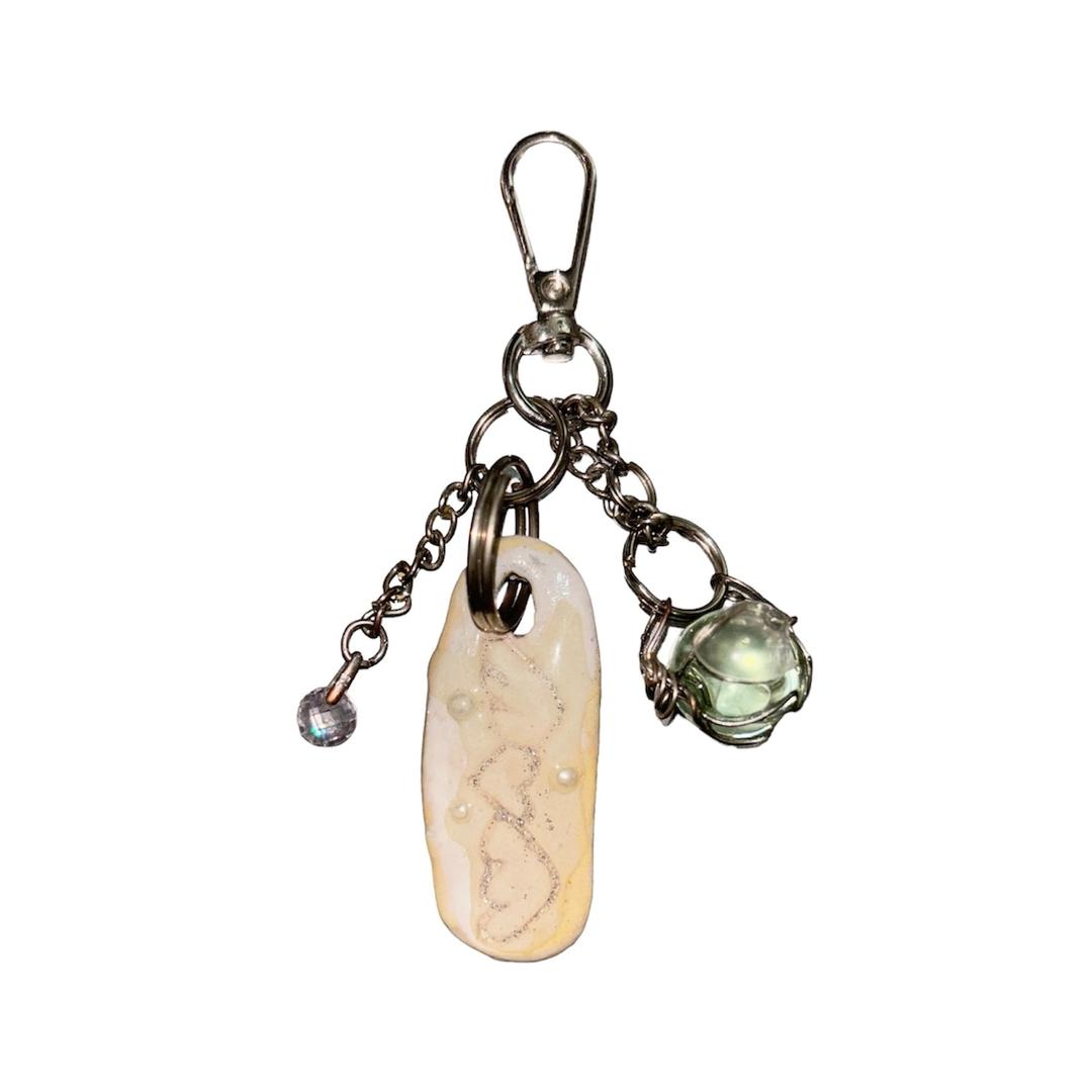【Crystal toybox】Key chain | MINERAL powered by BASE