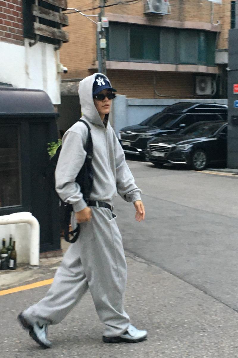 Rei crop hood zip-up (4color)