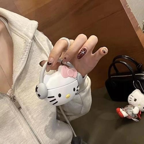 헬로키티 헤드셋 에어팟 케이스 귀여운 캐릭터 케이스