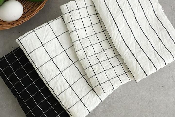 모노톤 순면 키친크로스 (4 style)