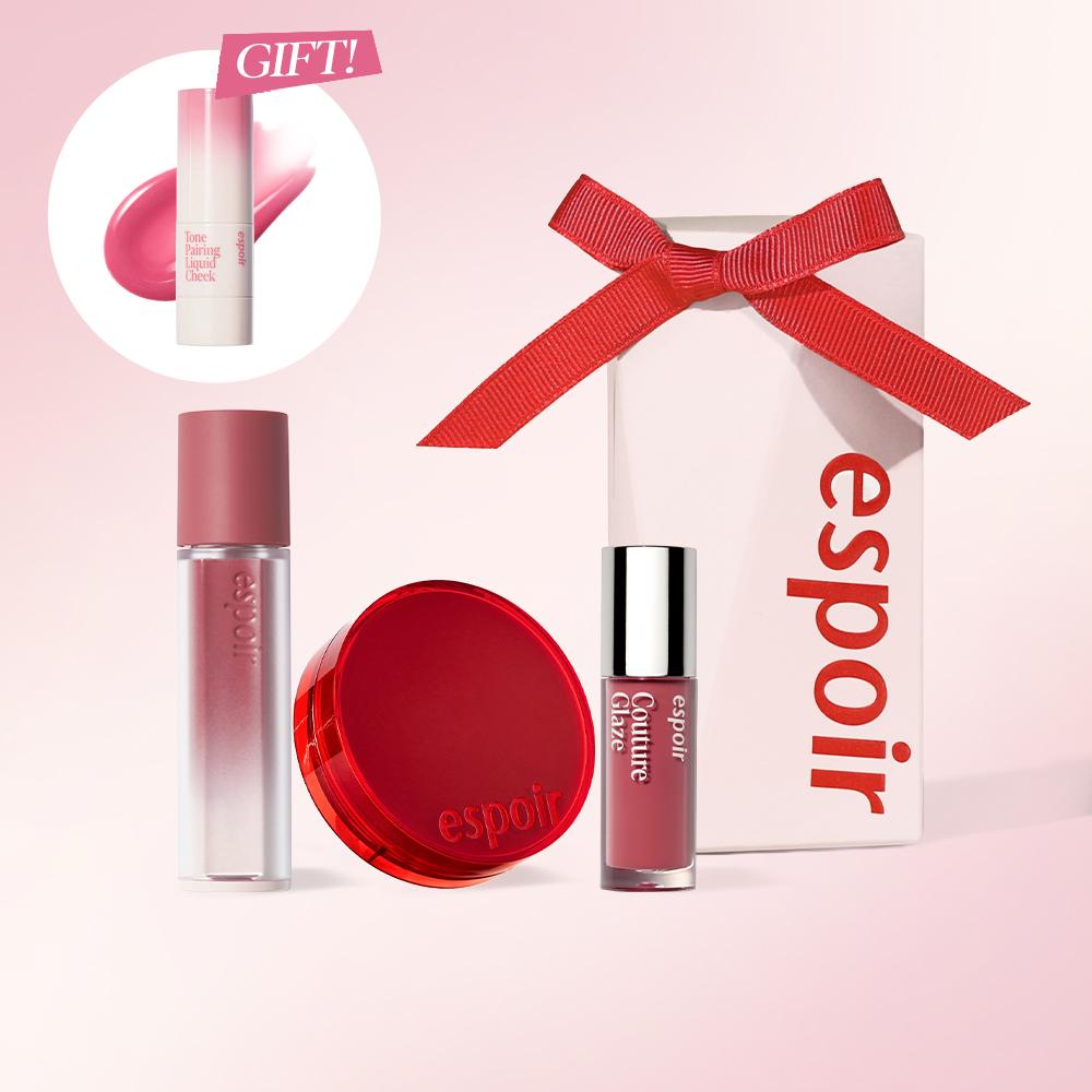 [리퀴드 치크&미니2종 GIFT] 꾸뛰르 립틴트 피팅블러(+톤페어링 리퀴드 치크 세레나데 & NEW 비벨벳 미니쿠션&미니립)