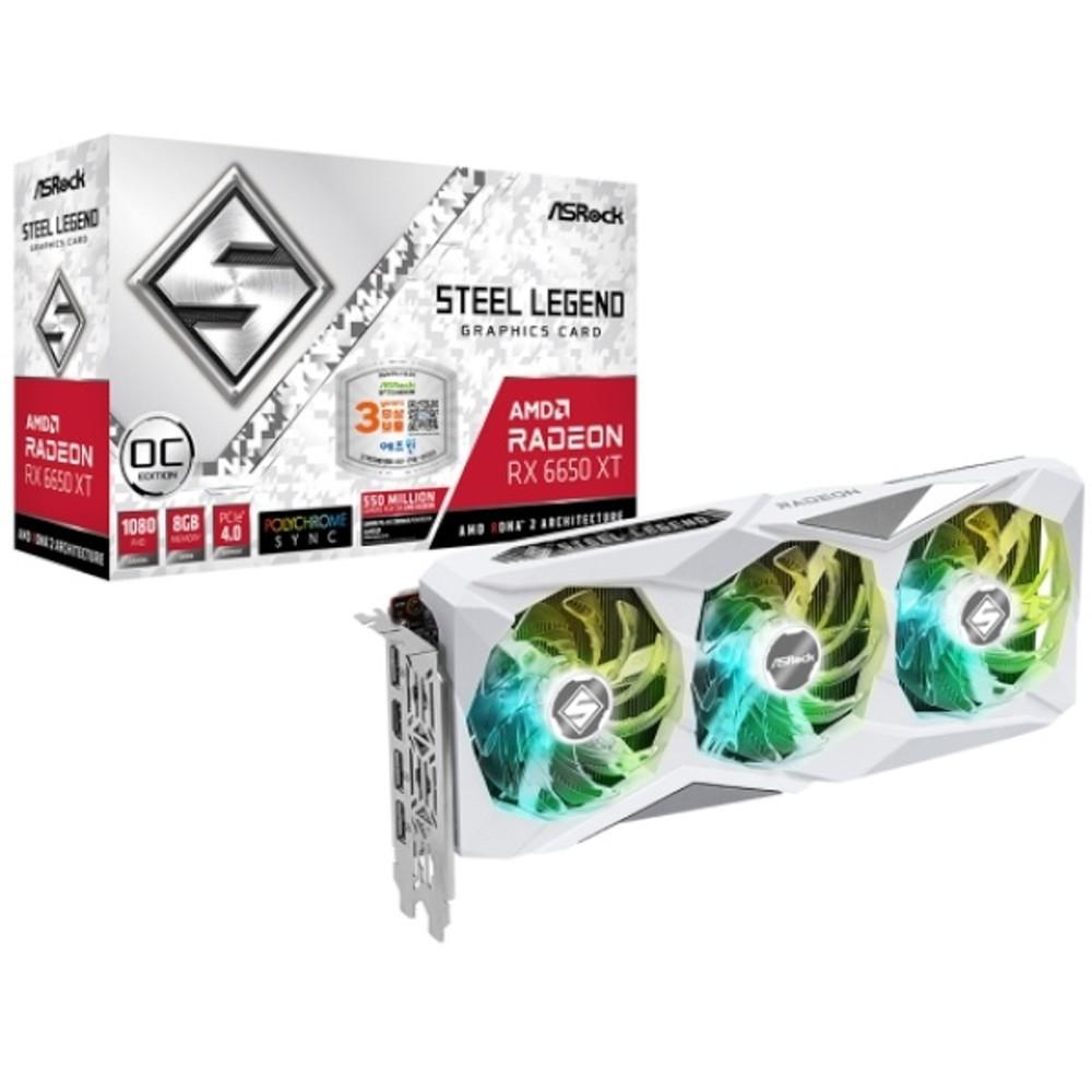 [ASRock] Radeon™  RX 6650 XT 스틸레전드 8G OC
