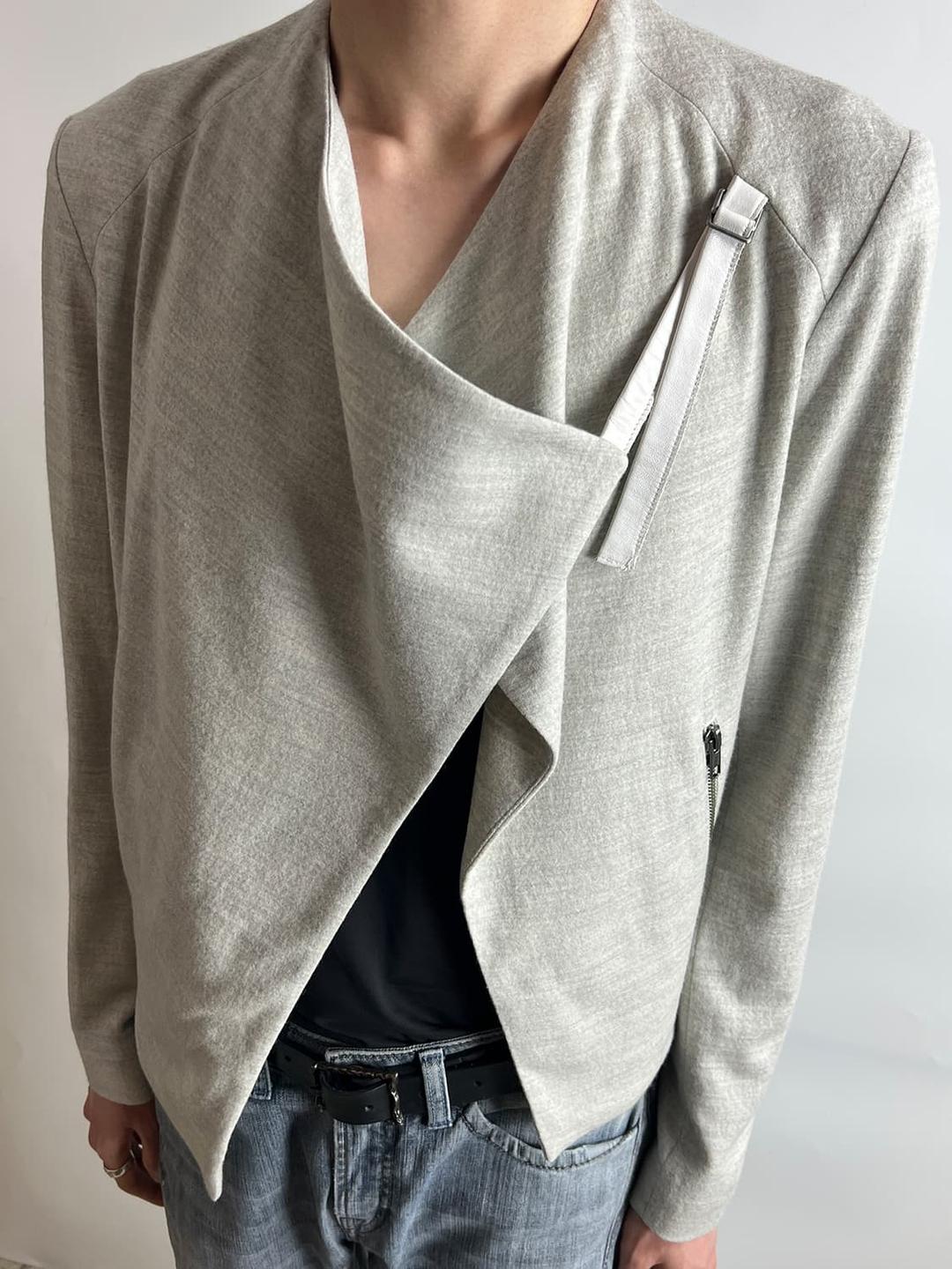 Helmut Lang (헬무트랭) 비대칭 울 자켓 | 후루츠패밀리