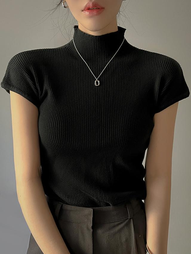 baleen knit t-shirt [3color]
