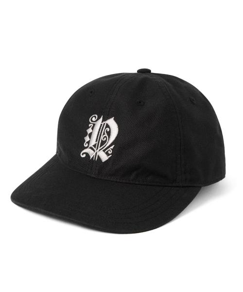 Washed Fortuna N-Logo Cap Black