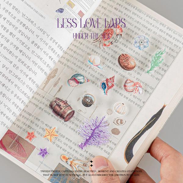 LESS LOVE LABS - UNDER THE SEA (씰스티커)