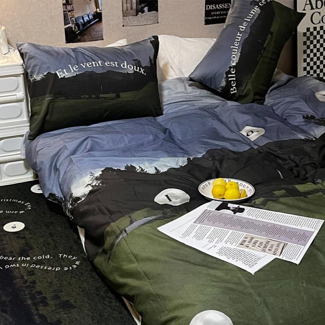 쏠띵즈 40수 Dawning Sky 새벽하늘 싱글 퀸 킹 이불 배게커버 세트 TYPE 3