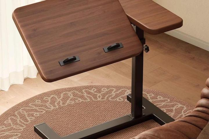 [해외] 모던 높이조절 각도조절 사이드테이블 접이식 독서대 테이블