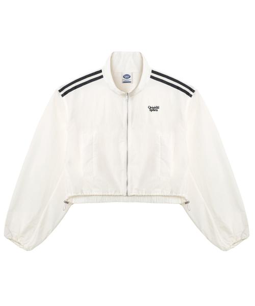 W VINTAGE RUNNING JACKET CREM