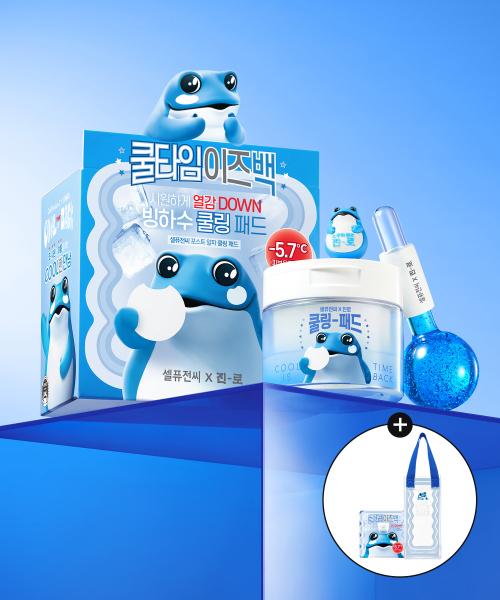 [진로콜라보][2pack] 쿨링 패드 + 아이스 쿨러 기획세트