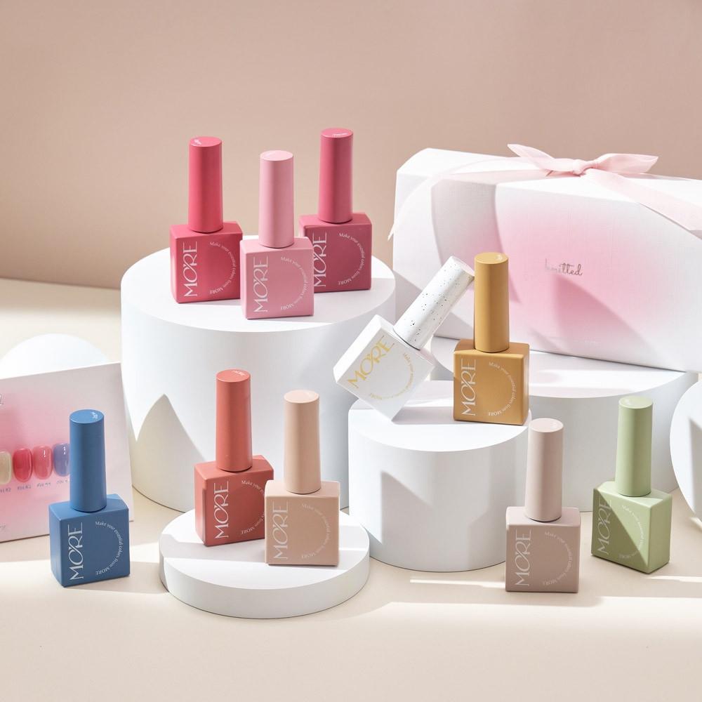 모어젤 니티드 Knitted 10종 세트 시럽젤 시럽네일 젤네일