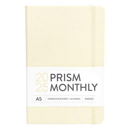 인디고 2025 프리즘 A5 먼슬리 날짜형 25절 월간 다이어리 - 한해다이어리 | 쿠팡