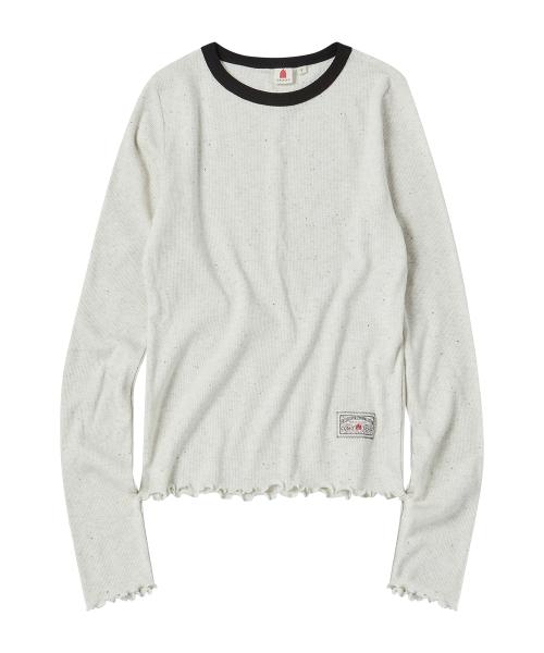 W LAYERED T-SHIRT [WHITE]