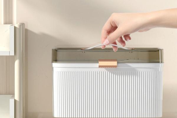 구급상자 2단 약보관함 가정용 상비약 약통 케이스 상자 구급함 2size 3colors