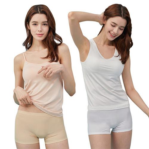 [떠리데이] 이너리즘 메쉬 노라인 네모팬티 화이트