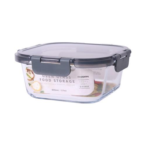 모드니 오븐글라스 정사각 800ml