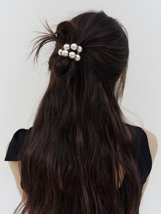 pearl bangle scrunch