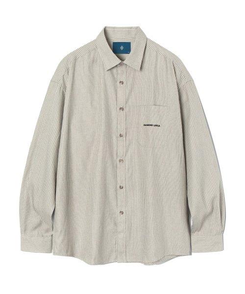 Vintage Black dot Stripe shirt S22