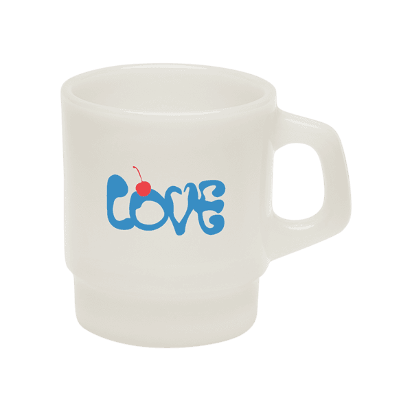 Milk glass Mug(white)