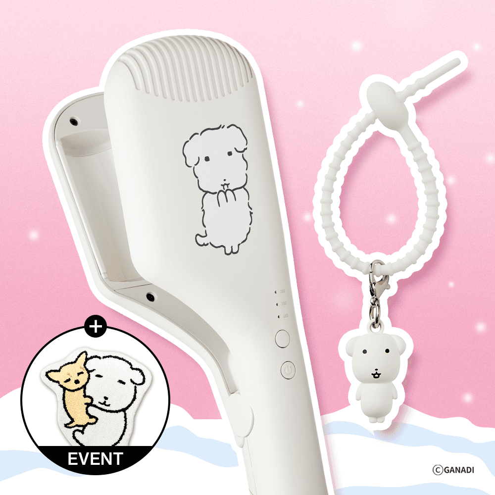 [NEW/사전예약] 컴팩트 물결고데기 38mm 가나디에디션