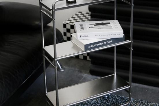 국내유일 304스텐 슬림 미드센츄리모던 트롤리 2size(3단/4단)