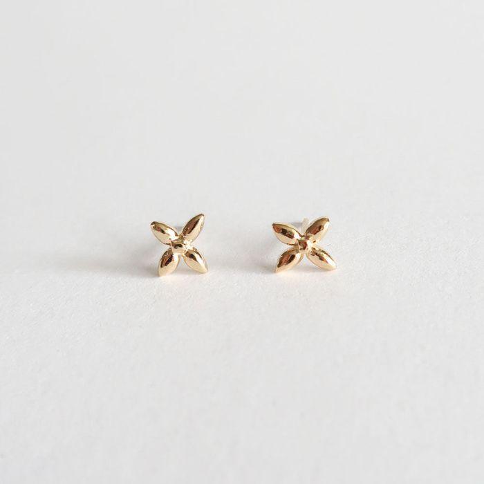 silver 925 Summer seed earring