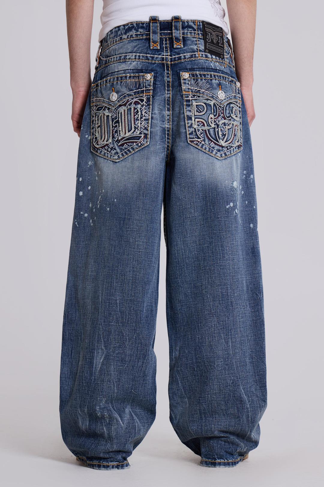 Rock Revival Axel Colossus Jeans - W26 / Blue
