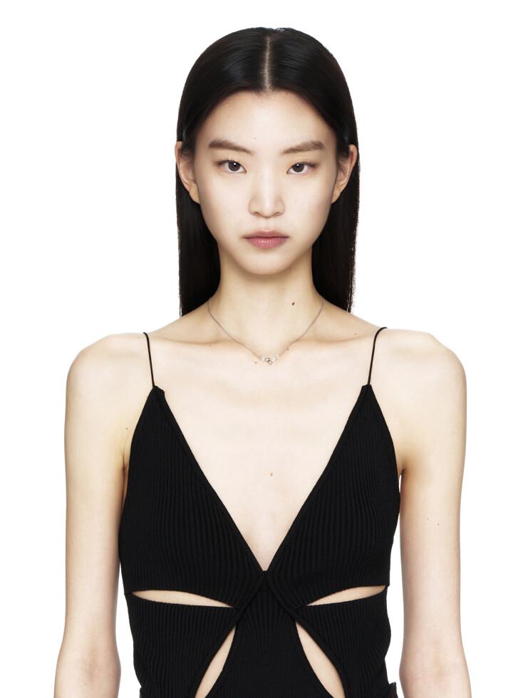 Kettlebell Necklace (White)