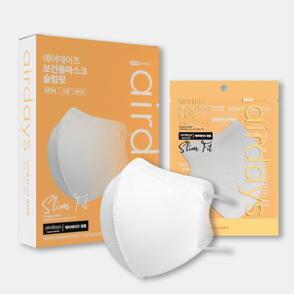 에어데이즈 KF94 슬림핏 소형 10매