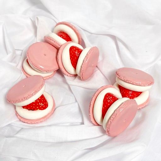 더큰 딸기마카롱 인센스홀더