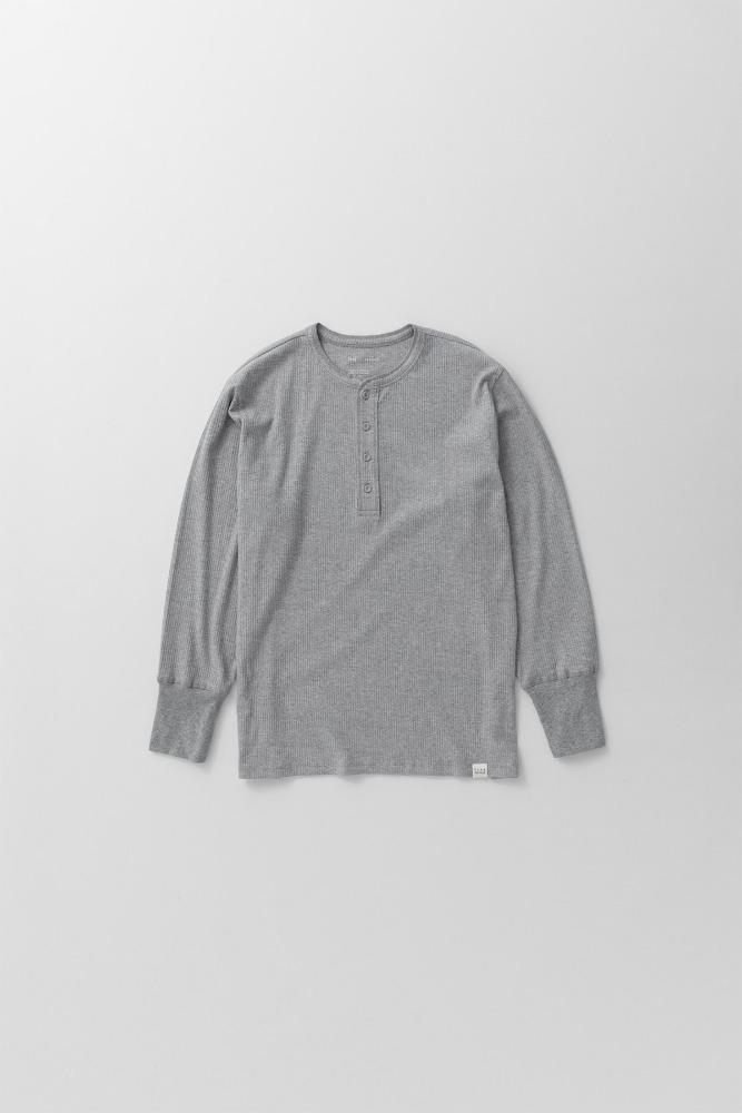 lounge henley t-sh (grey)