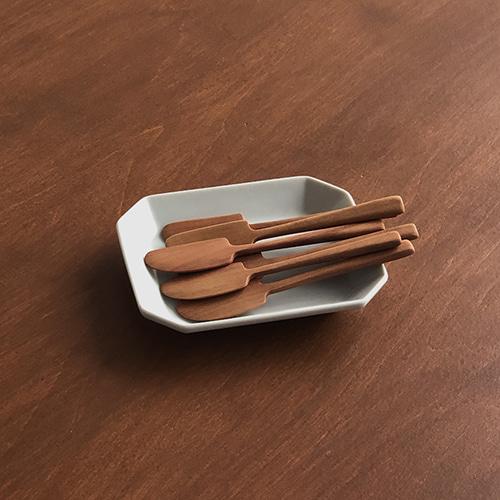 레트로 우드 버터나이프 1p