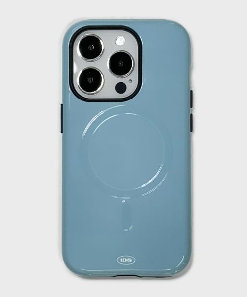 [MagSafe] 108 GHOST BLUE (glossy-hard-bumper)