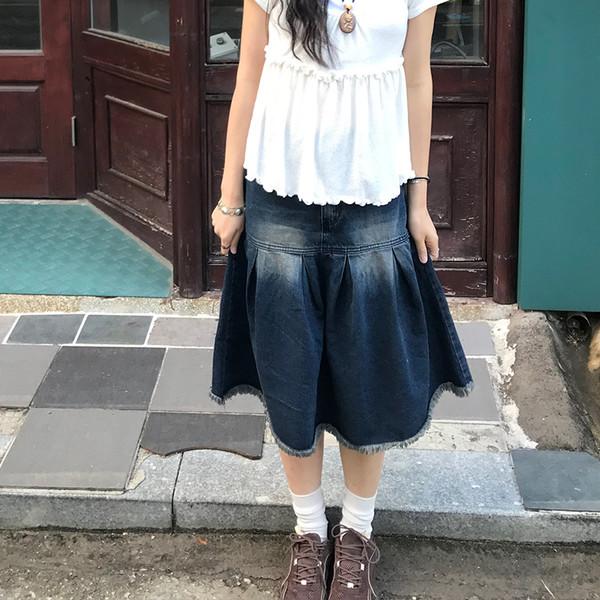 모울 미디 스커트 ( mowul midi skirt )